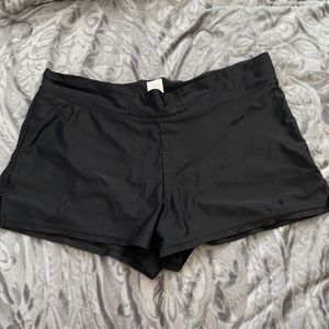 BLACK SWIM SHORTS (size XL)